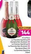 Game Jc le roux la fleurette sparkling or domaine non-alcoholic or la chanson sparkling-for 2 x 750ml offer