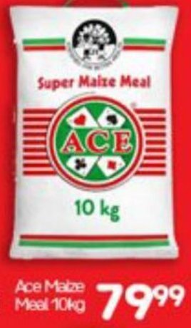 Super Save Ace Maize Meal 10kg offer