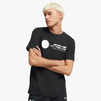 Sportscene Puma men's mercedes-amg black t-shirt offer