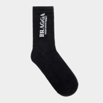 Sportscene Nadia nakai x redbat bragga black socks offer