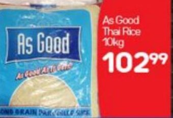 Super Save As Good Thai Rice 10kg offer