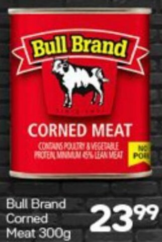 Super Save Bull Brand Corned Meat 300g offer