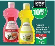 Dis-Chem Nature's nourishment foam bath assorted-2l each offer