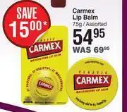Dis-Chem Carmex lip balm assorted-7.5g offer