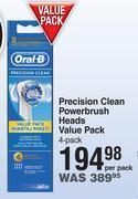 Dis-Chem Oral-b precision clean powerbrush heads value pack 4 pack-per pack offer