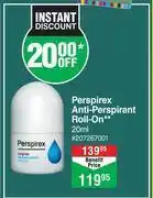 Perspirex anti perspirant roll on-20ml