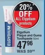 Elgydium plaque & gums toothpaste-50ml