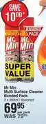 Dis-Chem Mr min multi surface cleaner banded pack assorted-2 x 300ml per pack offer