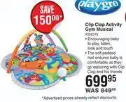 Dis-Chem Playgro clip clop activity gym musical offer
