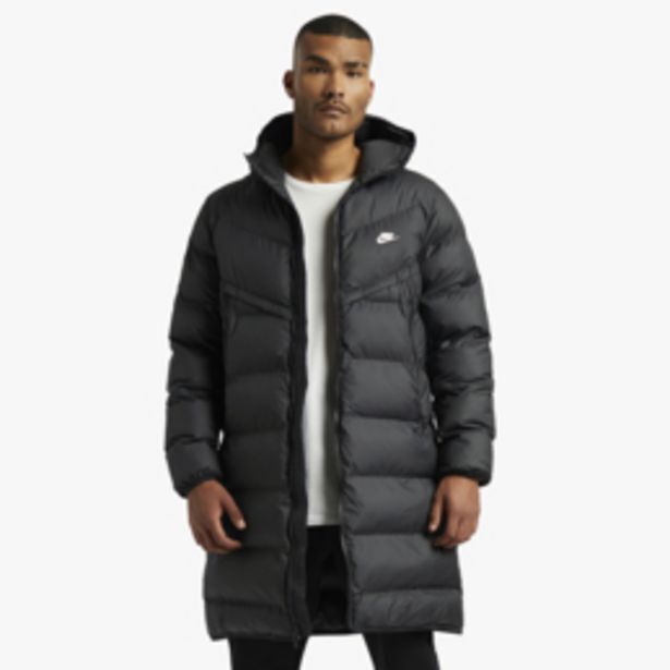 Nike men's stormfit black jacket offer at Sportscene