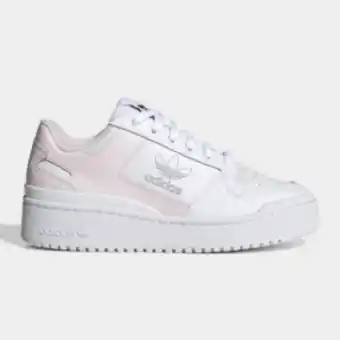 Sportscene Adidas originals women's forum bold white/pink sneaker offer