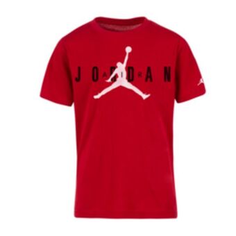 Sportscene Jordan boys red t-shirt offer