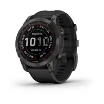 Totalsports Garmin fenix 7 power sapphire carbon grey dlc ti with black band offer