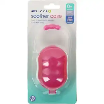 Clicks Soother case offer