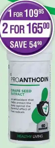 Proanthodin 2x60 Capsules