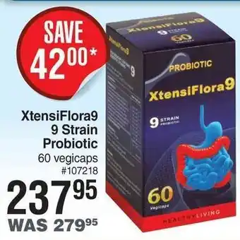 XtensiFlora9 9 Strain Probiotic 60 Vegicaps