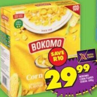 Shoprite Bokomo Corn Flakes 500g offer
