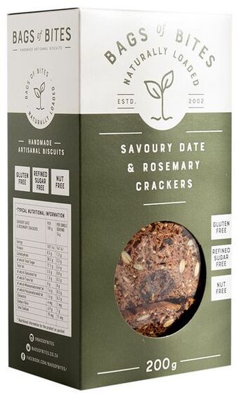 Bags of bites naturally loaded - savoury date...