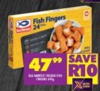 Shoprite Sea Harvest Fish Fingers offer