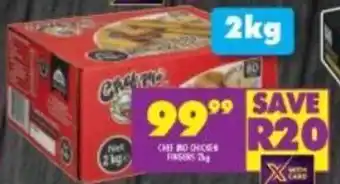 Shoprite Chef Mo Chicken Fingers 2kg offer