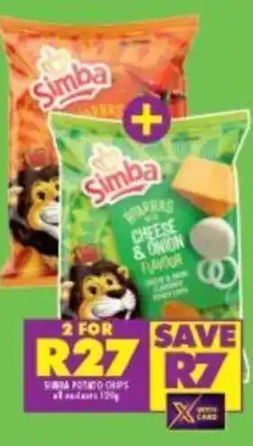 Shoprite Simba Potato Chips All Variants offer