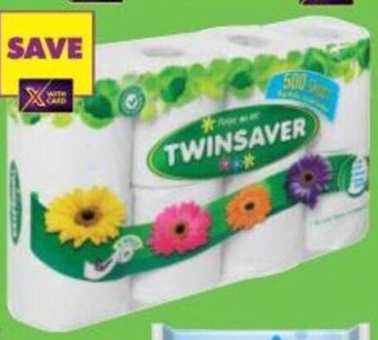 Shoprite Twinsaver 1-Ply Toilet Rolls 8 per pack offer