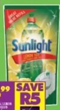 Shoprite Sunlight Original Lemon Dishwashing Liquid offer
