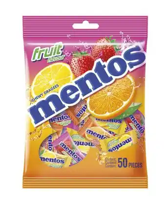 Mentos mono bag fruit - 50 pieces