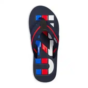 Truworths Navy blocked thong sandal offer