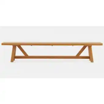 Coricraft Jefferson bench 2m (natural) offer
