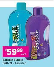 Game Satiskin Bubble Bath (Assorted)-2L Each offer