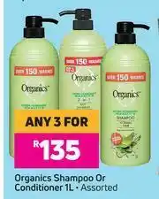 Game Organics Shampoo Or Conditioner (Assorted)-For Any 3 x 1L offer