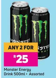 Game Monster Energy Drink (Assorted)-For Any 2 x 500ml offer
