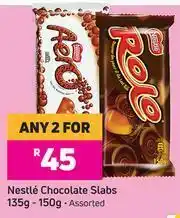 Game Nestle Chocolate Slabs (Assorted)-For Any 2 x 135g-150g offer