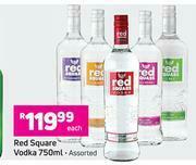 Game Red Square Vodka (Assorted)-750ml Each offer