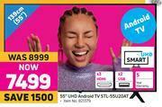 Game Sinotec 55" UHD Android TV STL-55U20AT offer