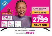 Game Sinotec 32" HD LED TV offer