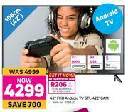 Game Sinotec 42" FHD Android TV STL-42E10AM offer