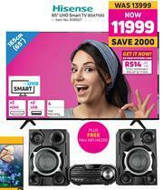 Game Hisense 65" UHD Smart TV 65A7100 offer