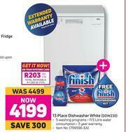 Game Defy 13 Place Dishwasher White DDW230 offer