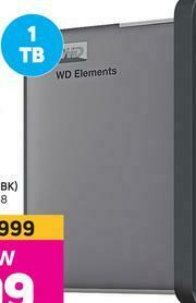 Game WD 1TB Elements WDBUZG0010BBK offer