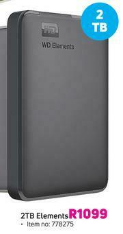 Game WD 2TB Elements offer