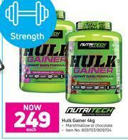 Game Nutritech Hulk Gainer 4kg-Each offer