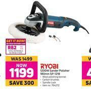Game Ryobi 1200W Sander Polisher 180mm SP-1218 offer