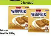 Game Bokomo Weetbix-For 2 x 1.35Kg offer