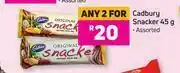 Game Cadbury Snacker (Assorted)-For Any 2 x45g offer