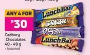Game Cadbury Chocolates (Assorted)-For Any 4 x 40/49g offer