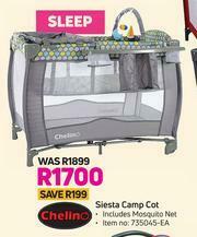 Game Chelino Siesta Camp Cot offer