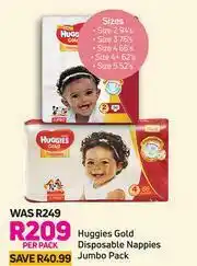 Game Huggies Gold Disposable Nappies Jumbo Pack-Per Pack offer