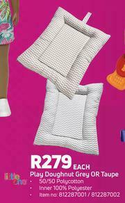 Game Little One Play Doughnut Grey Or Taupe-Each offer